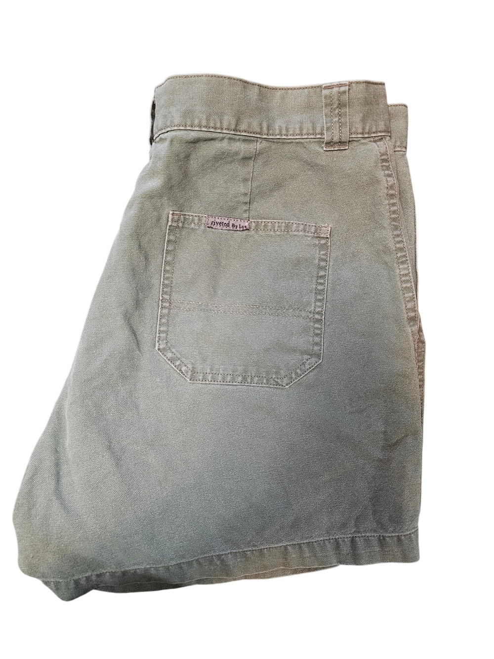 Casual Shorts in Light Olive Green